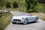 Chevrolet Corvette Polo White 1954 года